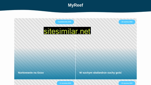 myreef.pl alternative sites