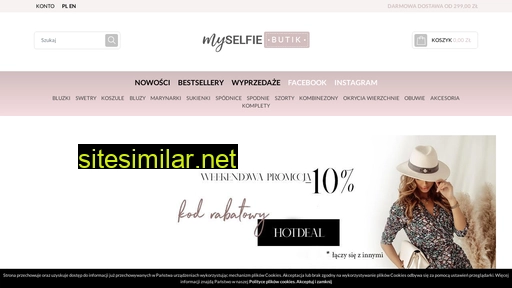 myselfiebutik.pl alternative sites