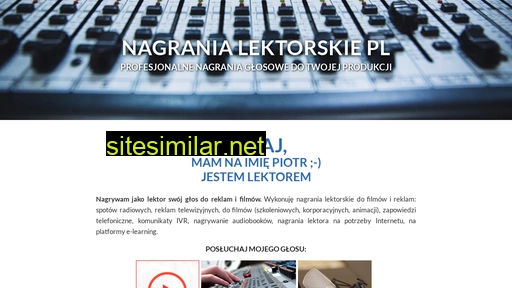 nagrania-lektorskie.pl alternative sites