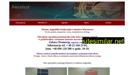 Nagrobki-polska similar sites