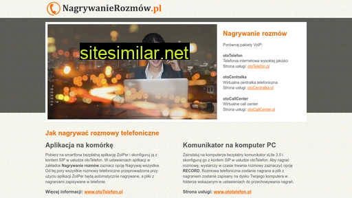 nagrywanierozmow.pl alternative sites