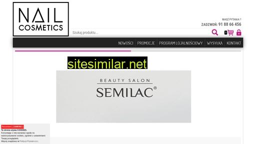 nailcosmetics.pl alternative sites