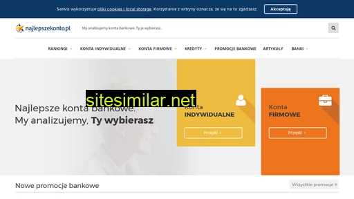 najlepszekonto.pl alternative sites