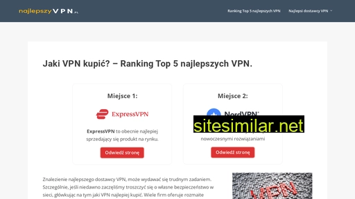 najlepszyvpn.pl alternative sites