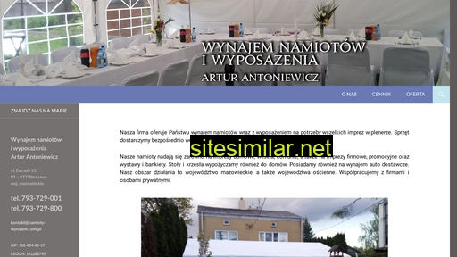 namioty-wynajem.com.pl alternative sites