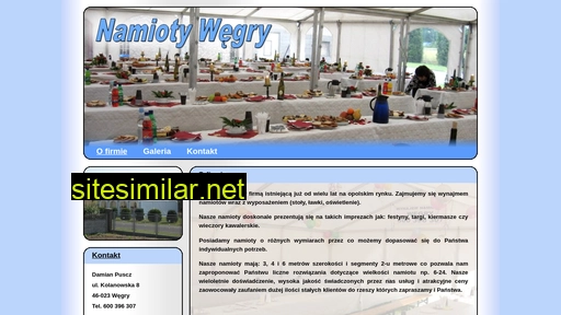 namiotywegry.pl alternative sites
