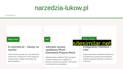 narzedzia-lukow.pl alternative sites