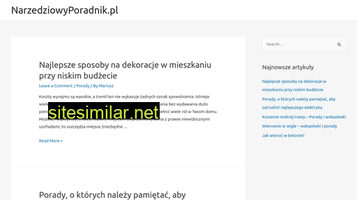 narzedziowyporadnik.pl alternative sites