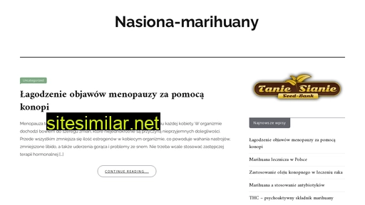 nasiona-marihuany.malopolska.pl alternative sites