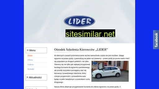 naukajazdylider.pl alternative sites