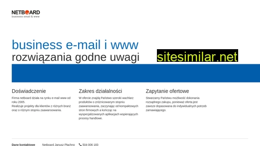 netboard.pl alternative sites