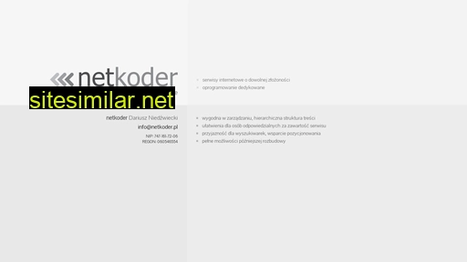 netkoder.pl alternative sites