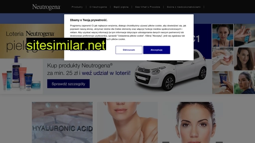 neutrogena.com.pl alternative sites