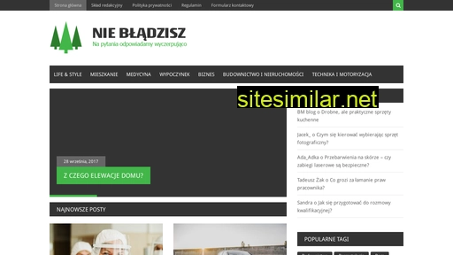 nie-bladzisz.pl alternative sites