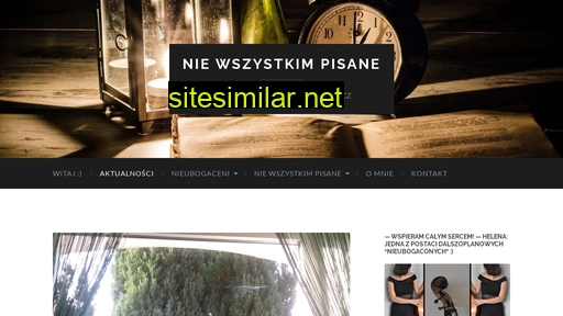 niewszystkimpisane.pl alternative sites