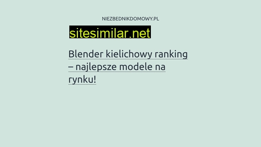 niezbednikdomowy.pl alternative sites