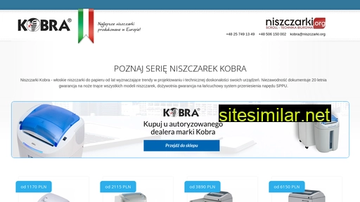 niszczarki-kobra.pl alternative sites