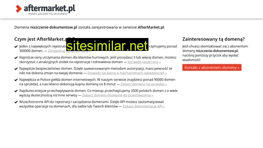 niszczenie-dokumentow.pl alternative sites