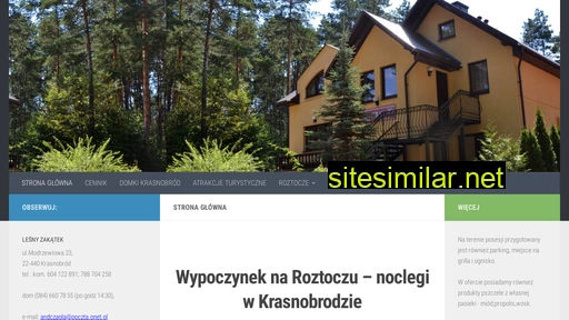 noclegi-krasnobrod.pl alternative sites
