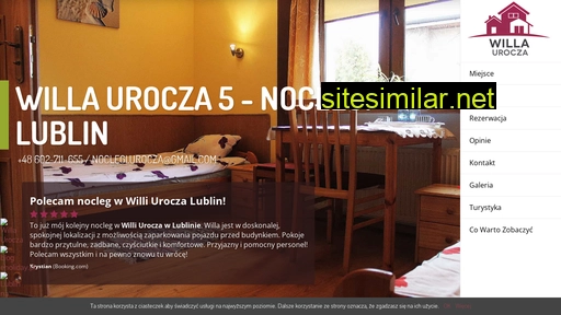 Noclegi-urocza5 similar sites