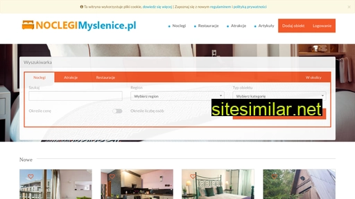 noclegimyslenice.pl alternative sites