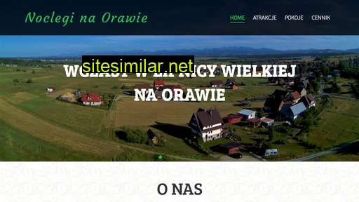 nocleginaorawie.pl alternative sites
