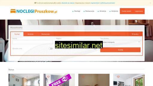 noclegipruszkow.pl alternative sites