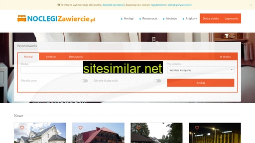 noclegizawiercie.pl alternative sites