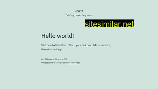 Nokia similar sites