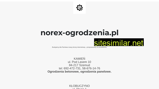 norex-ogrodzenia.pl alternative sites