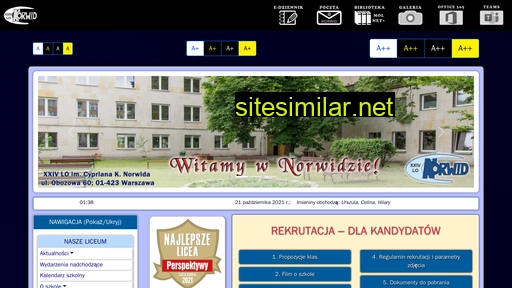 norwid.waw.pl alternative sites