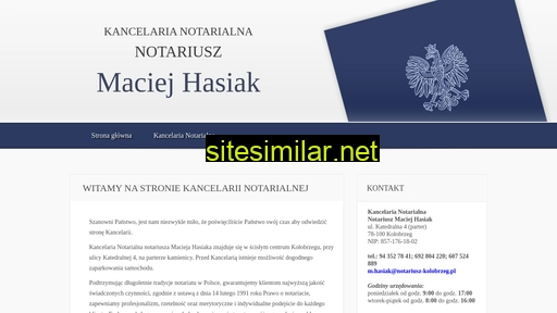 notariusz-kolobrzeg.pl alternative sites