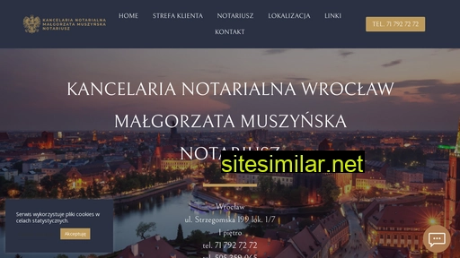 notariusz-muszynska.pl alternative sites