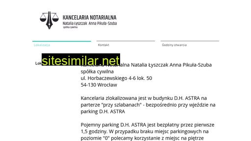notariuszastra.pl alternative sites