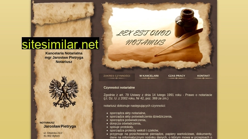 notariuszbytom.pl alternative sites