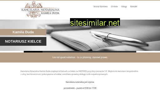 notariuszduda.pl alternative sites