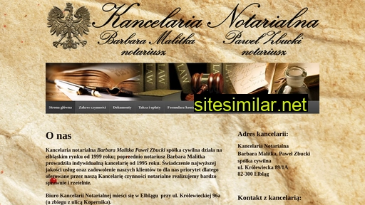 notariuszelblag.com.pl alternative sites