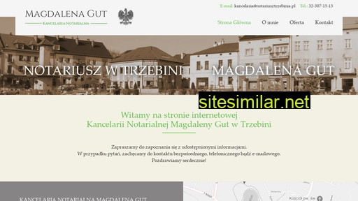 notariusztrzebinia.pl alternative sites