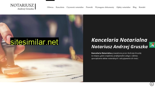 notariusztuszyn.pl alternative sites