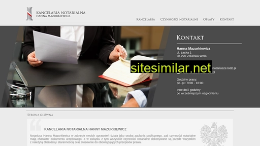 notariuszzdunskawola.pl alternative sites