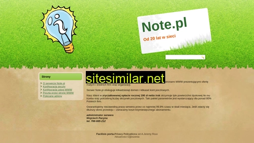 note.pl alternative sites