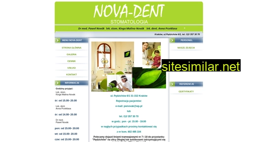 nova-dent.pl alternative sites