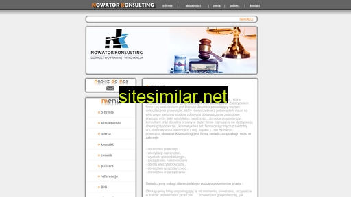 nowator-konsulting.pl alternative sites