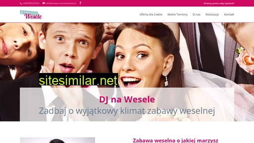 nowoczesnewesele.pl alternative sites