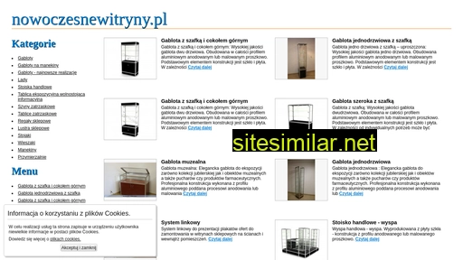 nowoczesnewitryny.pl alternative sites