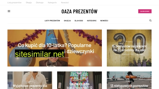 oazaprezentow.pl alternative sites