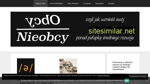 obcynieobcy.pl alternative sites