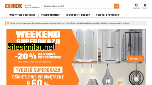 obi.pl alternative sites