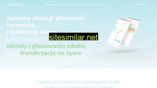 obrady.pl alternative sites