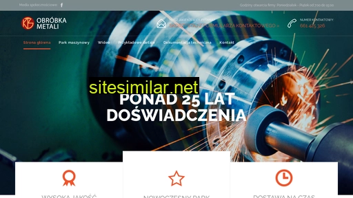 obrobkametali.pl alternative sites